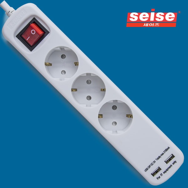 SEISE 세이즈 스마트 멀티탭 3구 U3 1.2m