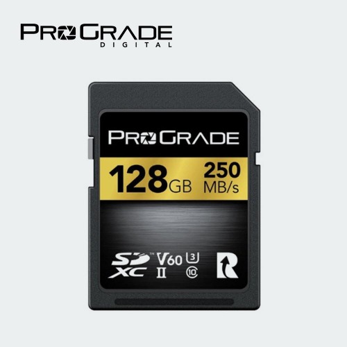Prograde 프로그레이드 SDXC UHS-II V60 250R 고속 SD 메모리128기가