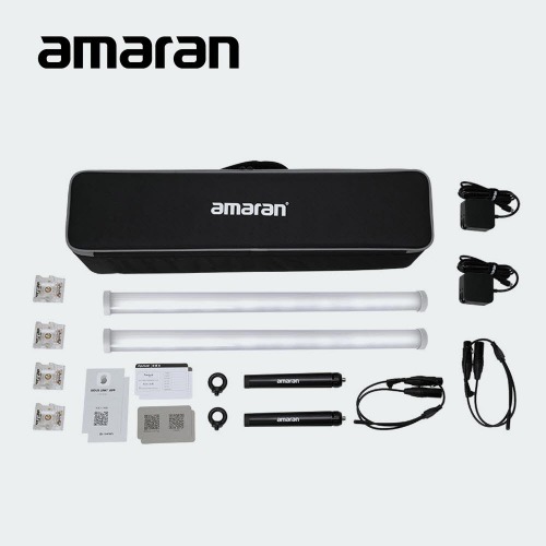 amaran PT2C 2-Light Kit 아마란 RGBWW 2피트 튜브라이트 2세트
