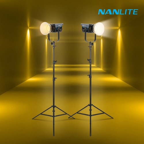 NANLITE 난라이트 스튜디오 LED 조명 FC-300B 투스탠드 세트