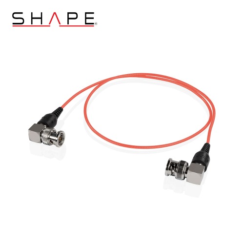 SHAPE Skinny 90-Degree BNC Cable 24 Inches Red SKI24R 케이블 레드 24인치