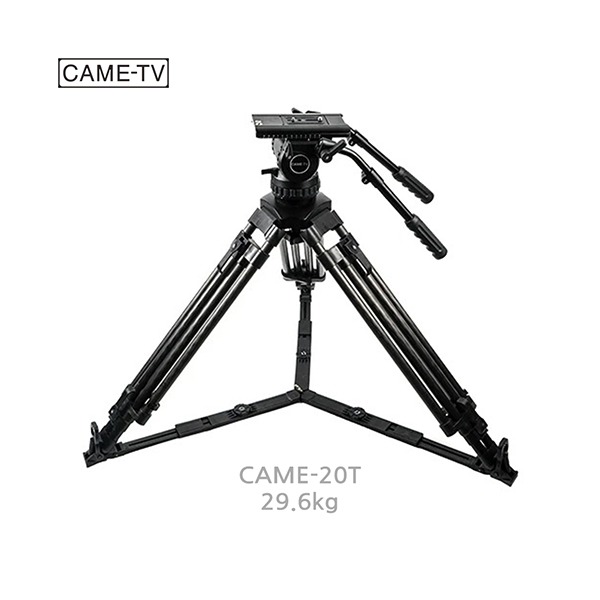 CAME-TV 캠티비 20T 카본 카메라 삼각대 지지하중 29.6kg