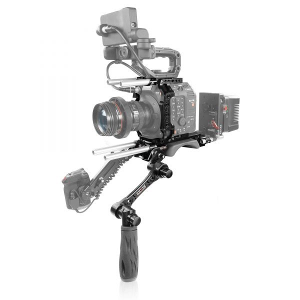 SHAPE 캐논 C300 C500 MARK II III  카메라 케이지 베이스 플레이트 /WITH 핸들 C52BR