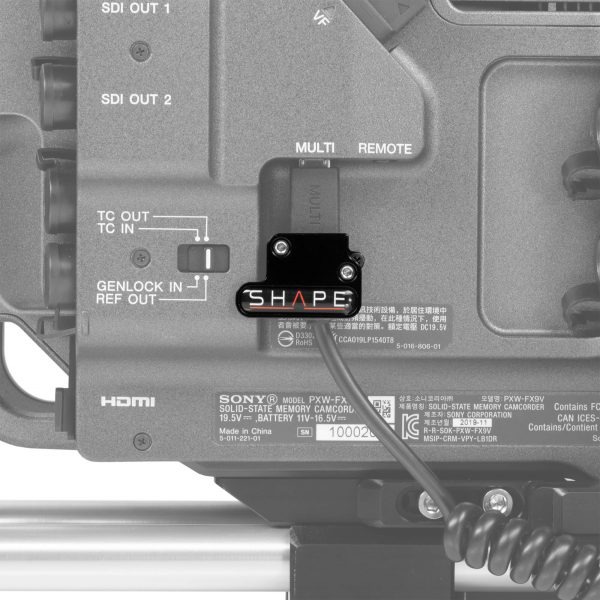 SHAPE 케이블 클램프 FOR SONY FX9 리모트 핸들 SCCRH