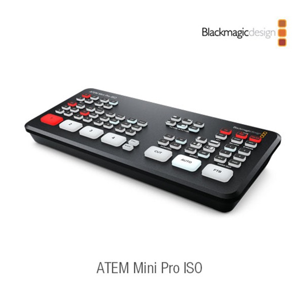 블랙매직 디자인 ATEM Mini Pro ISO 스위처