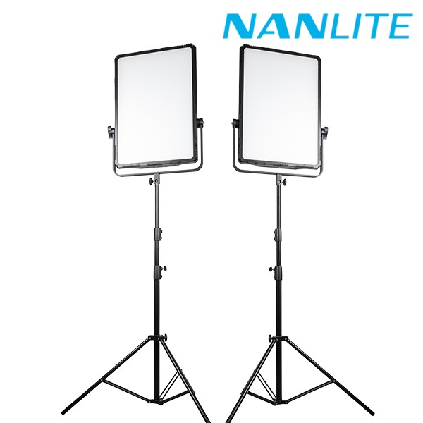 NANLITE 난라이트 셀럽 전용 조명 컴팩200B 투스탠드세트 Compac200B LED
