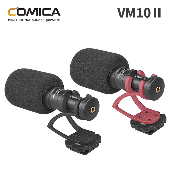 COMICA CVMVM10Ⅱ 코미카 유튜브 방송 마이크 지향성 컨덴서 샷건