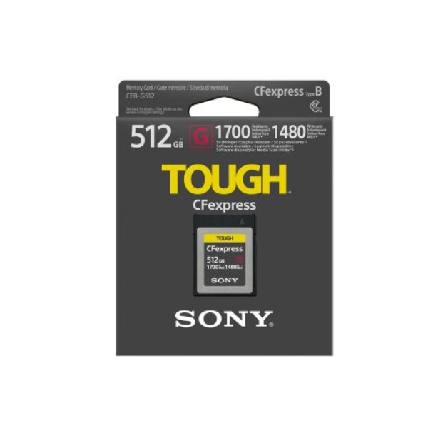 SONY 소니 CFexpress Type B타입 메모리카드 512기가 CEB-G512