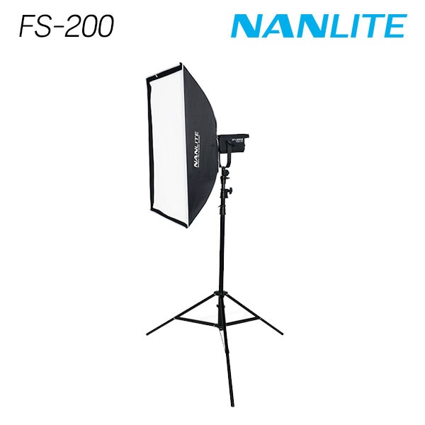 NANLITE 난라이트 FS-200 소프트박스 90x60 원스탠드 세트
