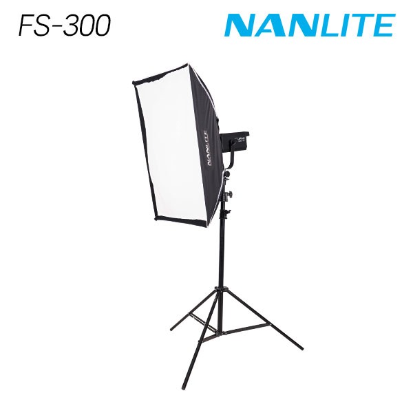 NANLITE 난라이트 FS-300 소프트박스(90x60) 원스탠드 세트