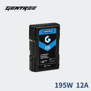 GENTREE 젠트리 G-CUBE 98W/12A 리튬이온 V마운트 배터리