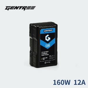 GENTREE 젠트리 G-CUBE 160W/12A 리튬이온 V마운트 배터리