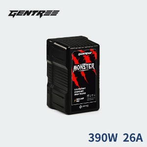 GENTREE 젠트리 G-CUBE 390W/26A 리튬이온 V마운트 배터리