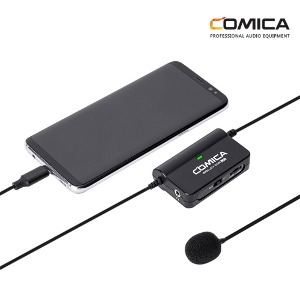COMICA 코미카 SIG LAV V05 UC C타입 유튜브 방송 촬영 카메라 스마트폰 핀마이크