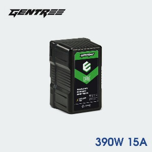 GENTREE 젠트리 E-CUBE 390W/15A 리튬이온 V마운트 배터리