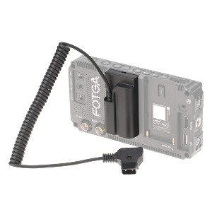 Fotga 포트가 확장가능 D-Tap 파워 케이블 + 비디오 전송용 더미 배터리