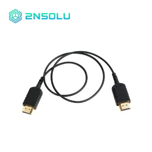 2NSOLU Ultra Thin HDMI Cable 투앤솔루 24K 금도금 1.4 케이블 Type-AA