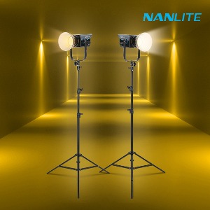 NANLITE 난라이트 스튜디오 LED 조명 FC-300B 투스탠드 세트