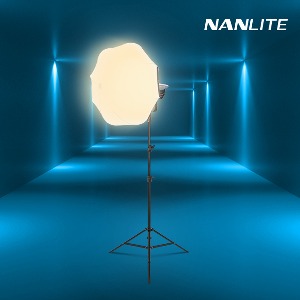 NANLITE 난라이트 스튜디오 LED 조명 FC-500B 랜턴80 젬볼 원스탠드 세트