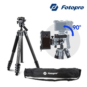 Fotopro X-AIRFLY Video 포토프로 플립 락 카본 경량 퀵 레벨링 카메라 비디오 삼각대