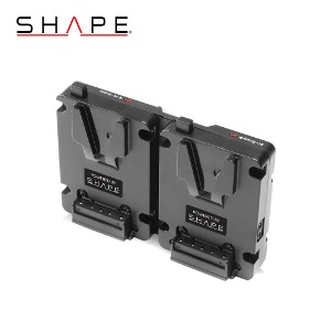 Shape Dual V-Mount Hot Swap Mini Battery Plate DVHMP 쉐이프 듀얼 V마운트 배터리 플레이트