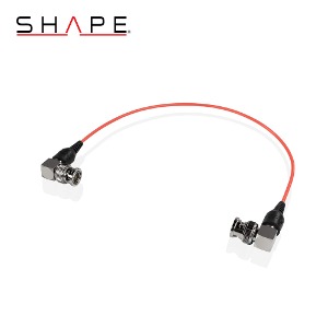 SHAPE Skinny 90-Degree BNC Cable 12 Inches Red SKI12R 케이블 레드 12인치