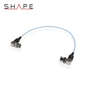 SHAPE Skinny 90-Degree BNC Cable 12 Inches Blue SKI12B 케이블 블루 12인치