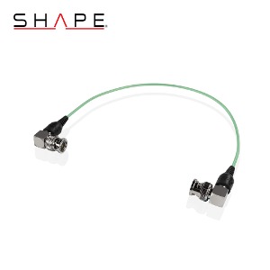 SHAPE Skinny 90-Degree BNC Cable 12 Inches Green SKI12G 케이블 그린 12인치