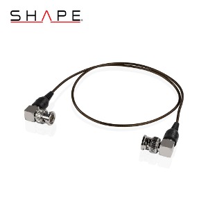 SHAPE Skinny 90-Degree BNC Cable 24 Inches Black SKI24N 케이블 블랙 24인치