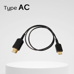 2NSOLU Ultra Thin HDMI Cable 투앤솔루 24K 금도금 1.4 케이블 Type-AC